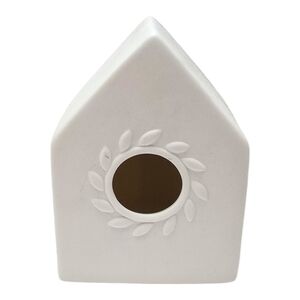 New 6in Ceramic Birdhouse Home Shelf Decor Ready To Paint DIY Paintable Craft